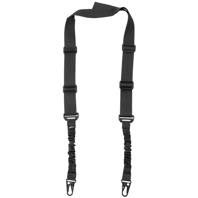 MFH Ζώνη Bungee 2-σημείων, μαύρο
