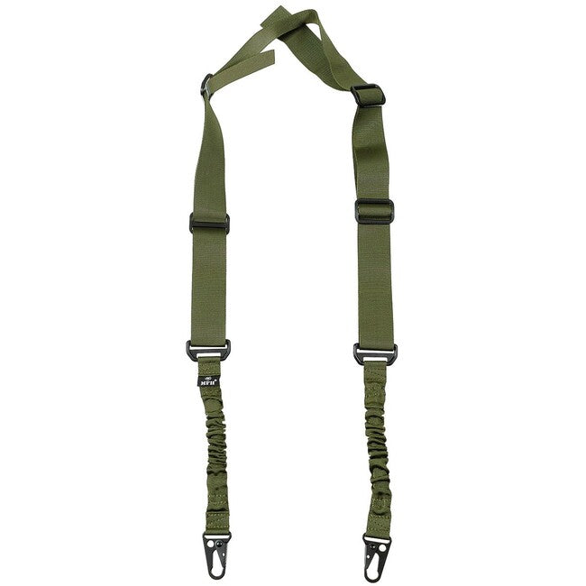 MFH Ζώνη Bungee 2 Σημείων, OD πράσινο