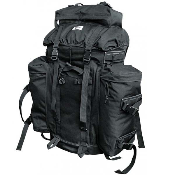 MFH BW Mountain σακίδιο πλάτης, μαύρο, 80L