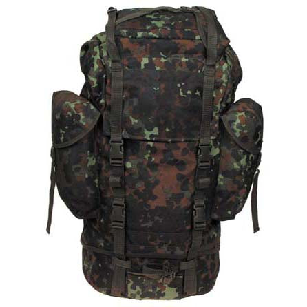 MFH BW Σακίδιο πλάτης αδιάβροχο Flecktarn, 65L