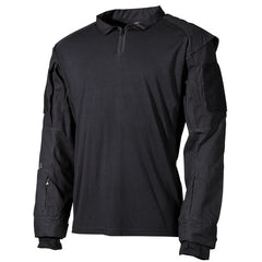 MFH Combat tactical long-sleeve base layer, black