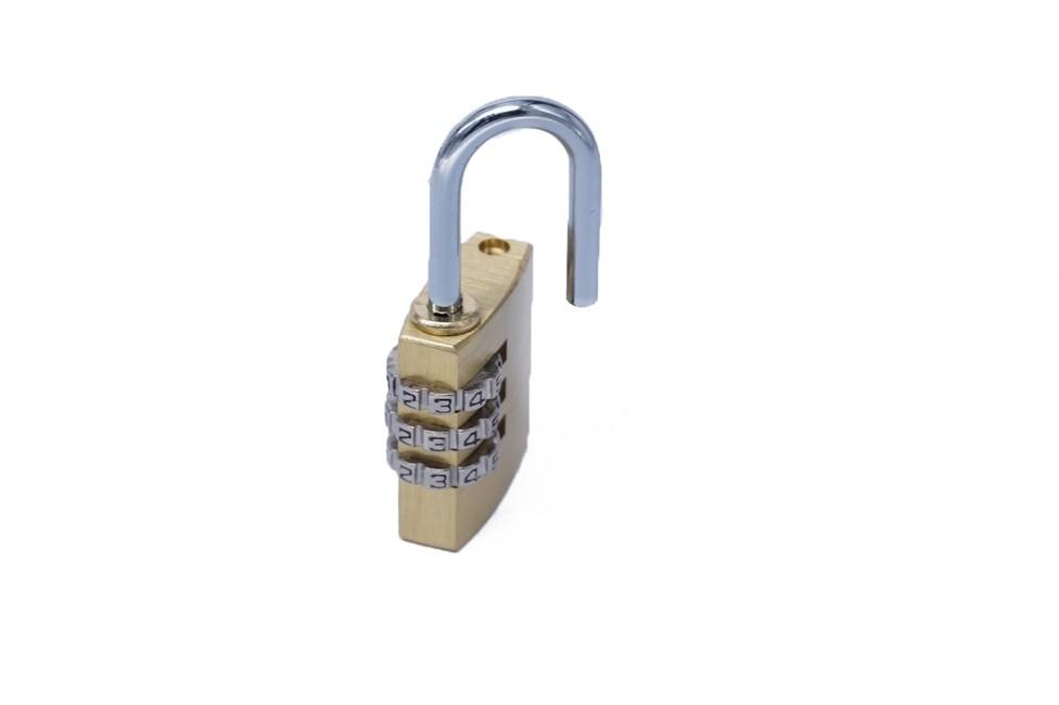 MFH Κλειδαριά με Κωδικό Ασφαλείας 5,5 x 2,5 cm