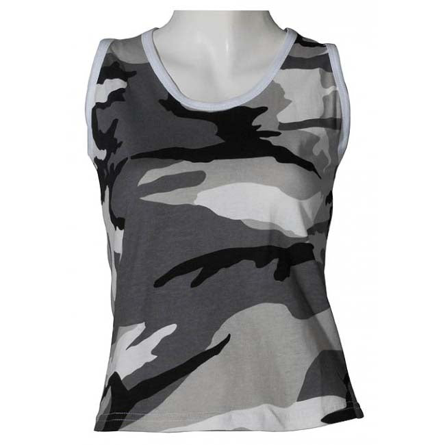 MFH Αμάνικο Μπλουζάκι Γυναικείο Camo, Metro