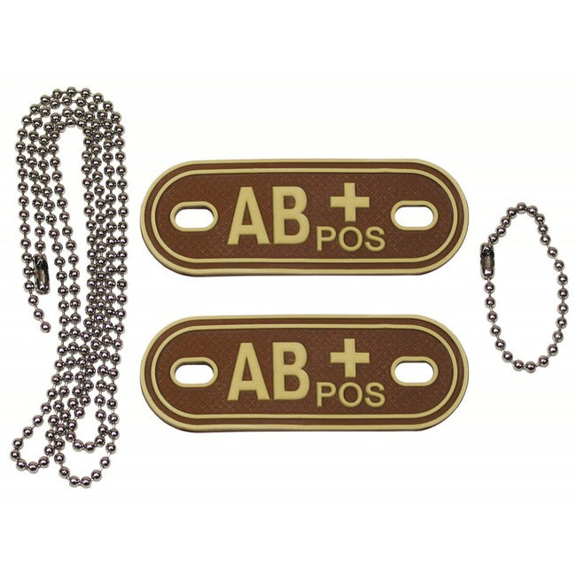 MFH Dog-Tags 3D PVC σκυλάκια ετικέτες AB POS
