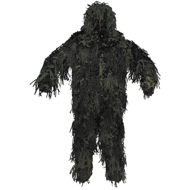 MFH Ghillie Jackal κοστούμι καμουφλάζ, woodland