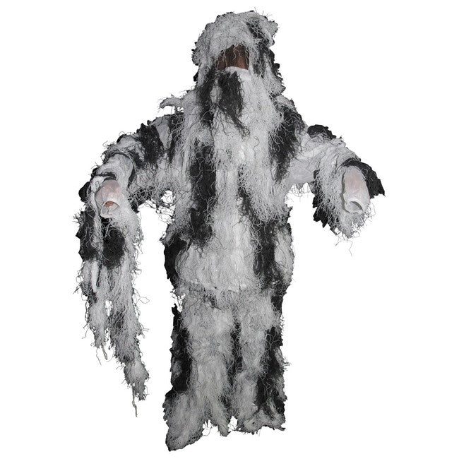 MFH Ghillie Suit Κοστούμι Επικάλυψης, snow camo
