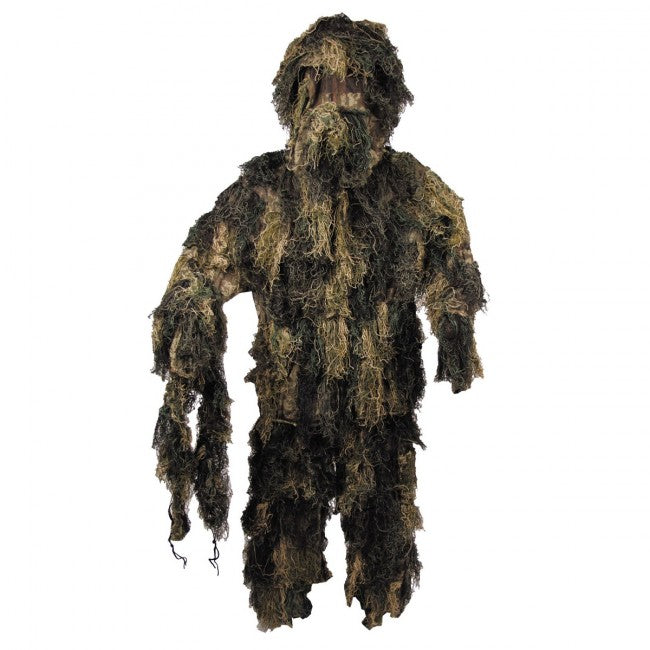 MFH Ghillie Suit κάμουφλαζ σύνολο, woodland