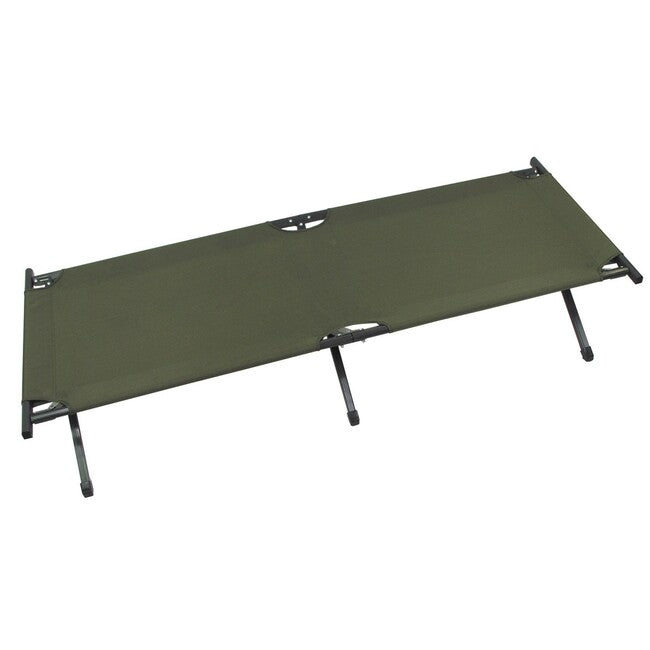 MFH Κάμπινγκ Αναδιπλούμενη Κρεβατιέρα 190 x 66 x 42cm, Λαδί