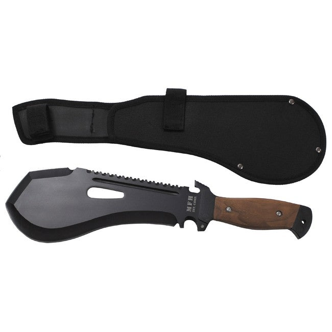 MFH Extreme Μαχαίρι με Θήκη και Σαγόνι, Μαύρο, 39cm