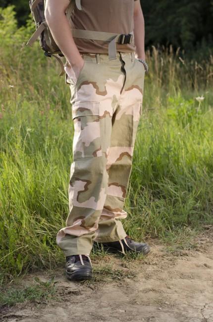 MFH Παντελόνι BDU Rip-Stop Ανδρικό, 3col desert