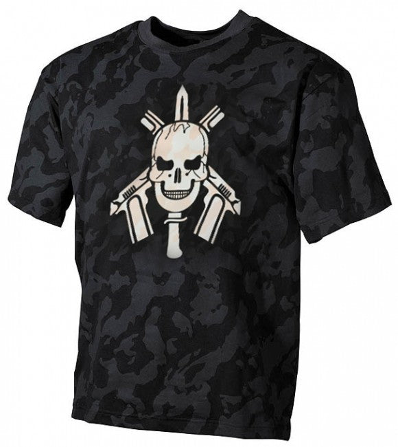 MFH Μπλουζάκι Guns Camo Μοτίβο Night Camo