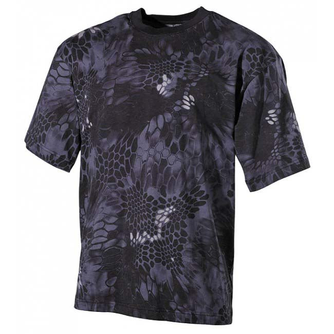 MFH Μπλουζάκι Camo Snake Black