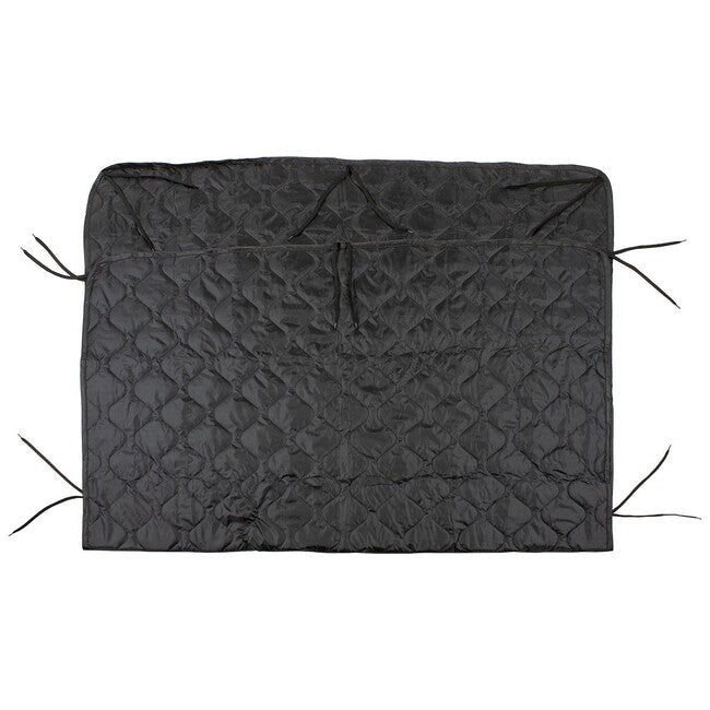 MFH Poncho, Black, approximately 210 x 150 cm