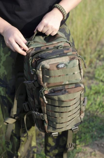 MFH Σακίδιο Πλάτης Assault, Woodland 30L