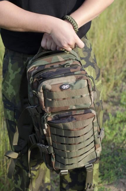 MFH Σακίδιο Πλάτης Assault, Woodland 30L