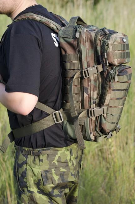 MFH Σακίδιο Πλάτης Assault, Woodland 30L
