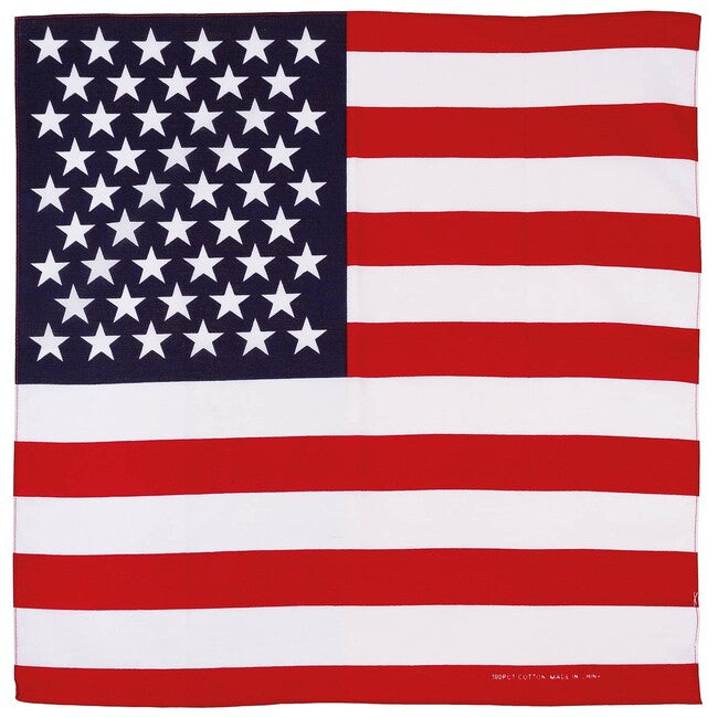 MFH Μαντήλι Βαμβάκι, Σημαία USA, περ. 55 x 55 cm