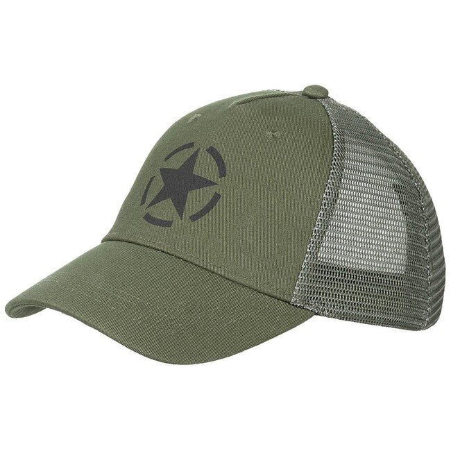 MFH Trucker Καπέλο, Ρυθμιζόμενο, OD green