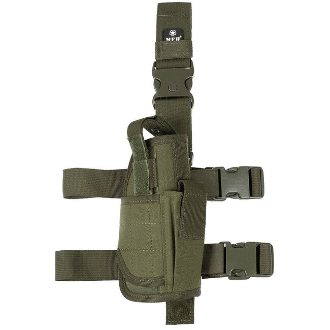 MFH MOLLE Θήκη Όπλου Μηρού Δεξιά, OD green
