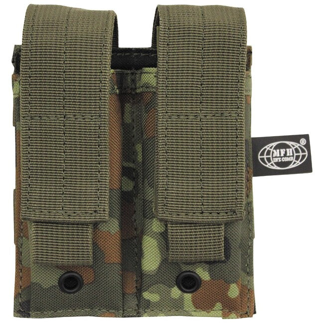 MFH Διπλή Θήκη MOLLE, BW camo