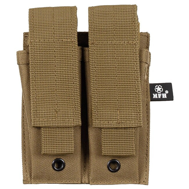 MFH Θήκη MOLLE Διπλή, Coyote Tan