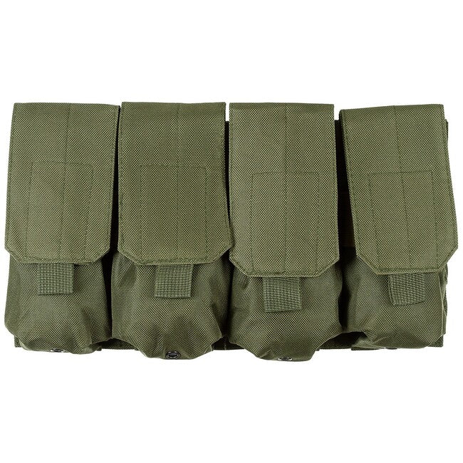 MFH MOLLE Θήκη, 4 διαμερίσματα, OD green