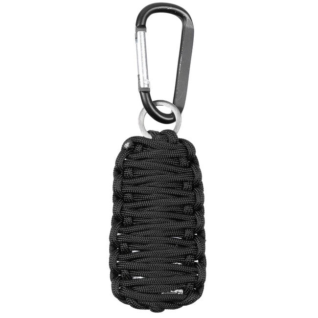 MFH Parachute Cord Σετ Επιβίωσης, μαύρο