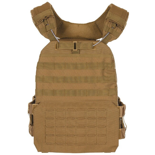 MFH Laser MOLLE αμάνικο γιλέκο τακτικής, coyote tan