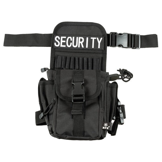 MFH Security Ζώνη Μέσης και Ποδιών, Μαύρο