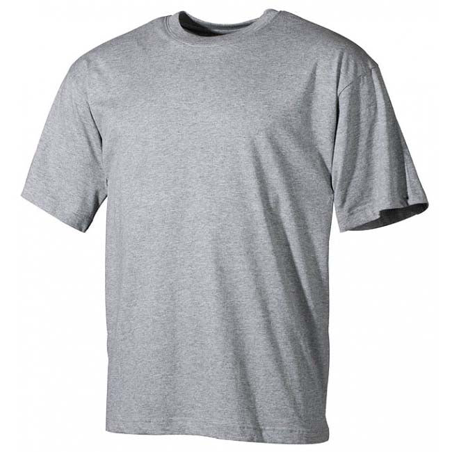MFH Κλασικό T-Shirt US, Γκρι