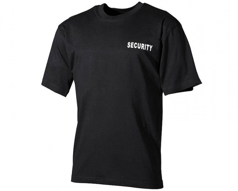 MFH Security Μπλουζάκι 160g/m2, Μαύρο