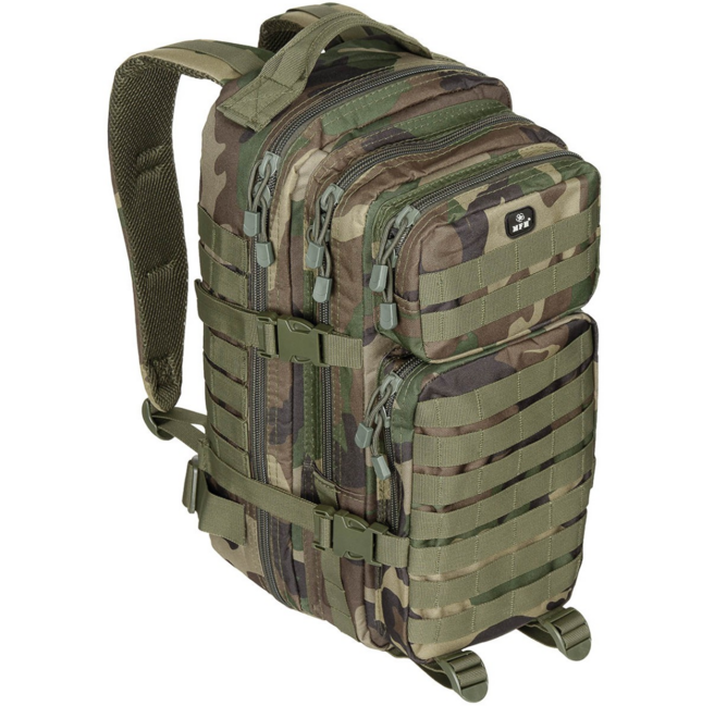MFH Σακίδιο Πλάτης Assault, Woodland 30L