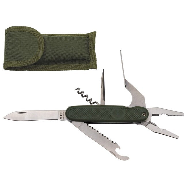 MFH Μαχαίρι Τσέπης με Πένσα BW style, OD green