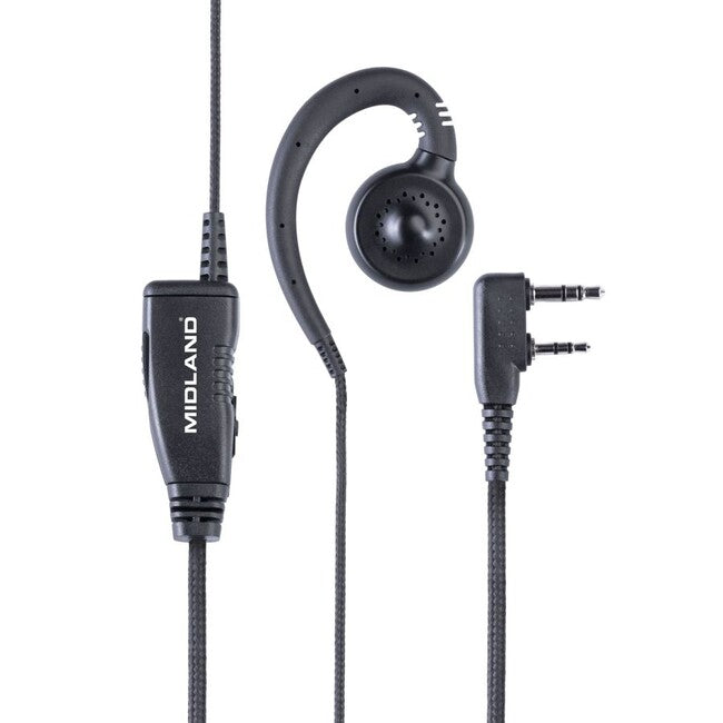 Midland MA29-LK Headset με PTT και 2-pin Kenwood Connector