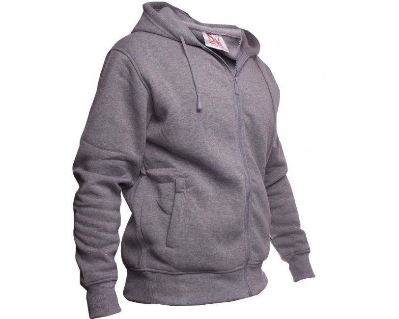 O&T Paulo High Zipper Φούτερ με Φερμουάρ, Γκρι