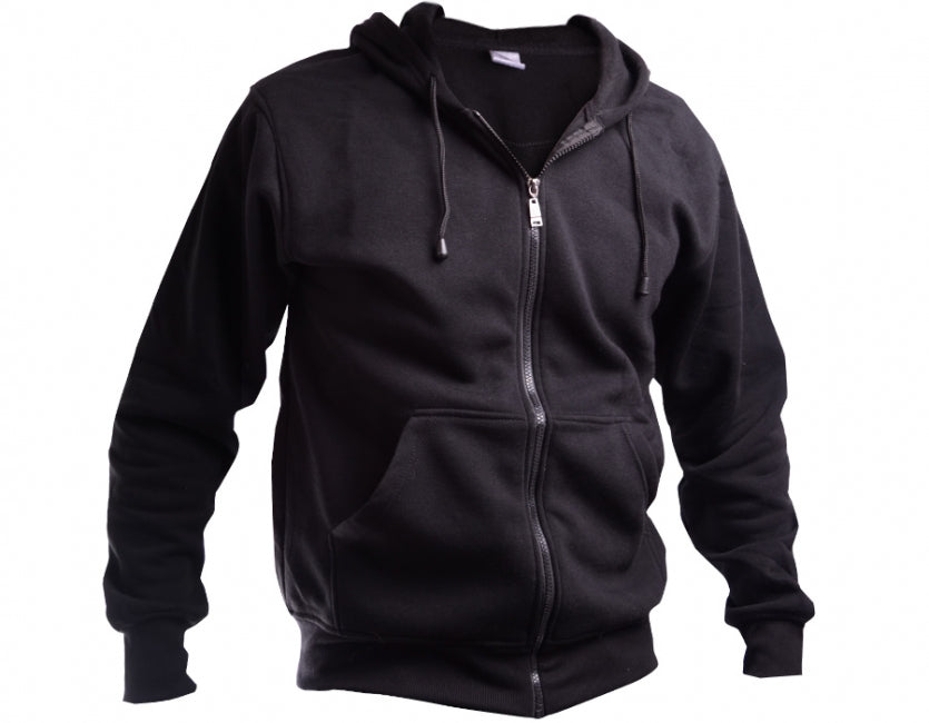 O&T Paulo High Zipper φούτερ με φερμουάρ, μαύρο