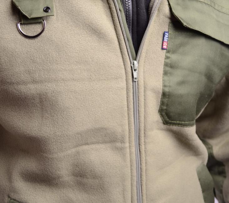 O&T Andaeistr Edgar Φούτερ Fleece με Θερμική Επένδυση, Πράσινο