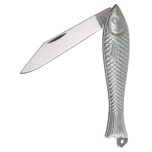 Mikov Rybička Μαχαίρι Τσέπης 78mm, Ασημί