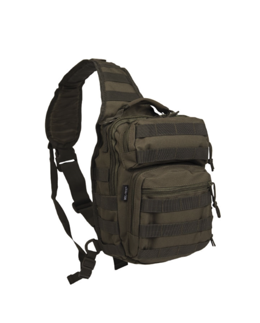 Mil-Tec Σακίδιο Πλάτης Assault Small Μονής Λωρίδας, Λαδί, 10L