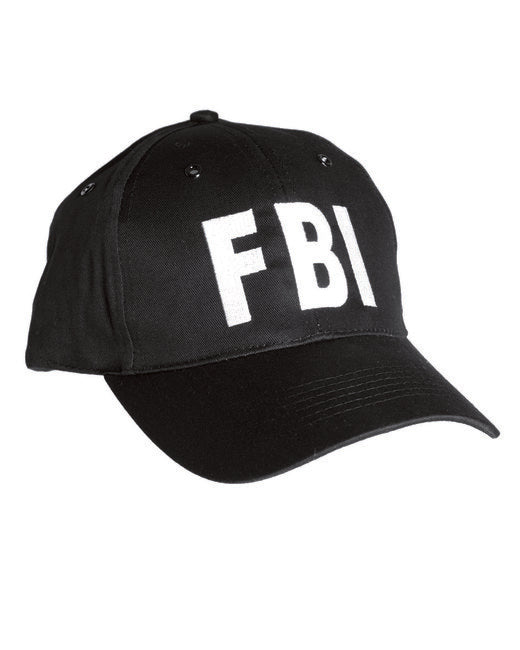 Mil-Tec Καπέλο Baseball FBI, Μαύρο