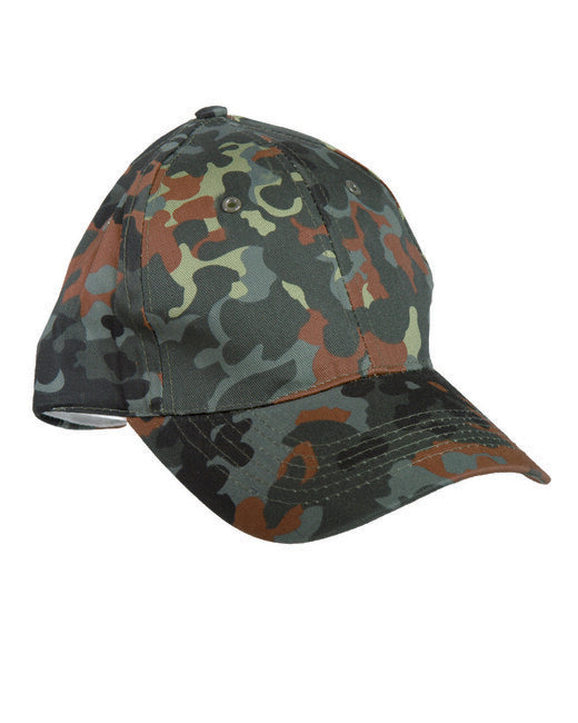Mil-Tec Καπέλο Baseball Camo, Μαύρο