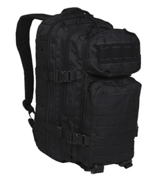Mil-Tec US Assault Small Σακίδιο Laser Cut, μαύρο, 20L