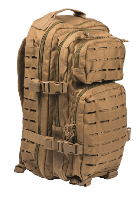 Mil-Tec US Assault Σακίδιο Πλάτης Small Laser Cut, coyote, 20L