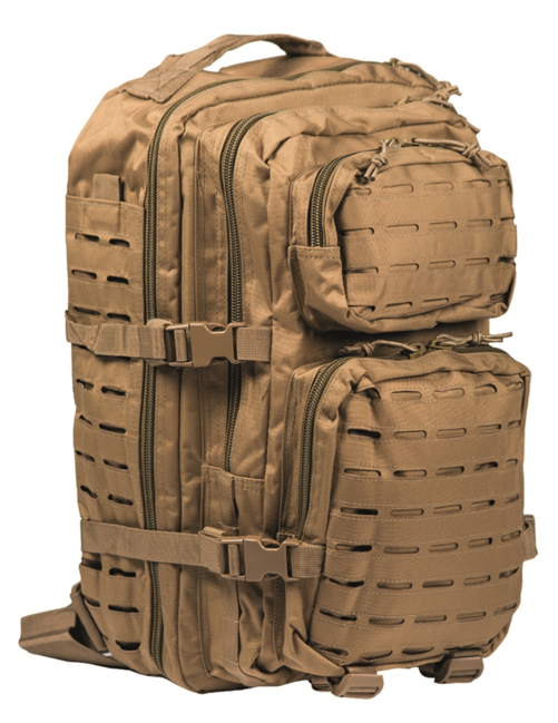 Mil-Tec US Assault Large σακίδιο πλάτης Laser Cut, coyote, 36L