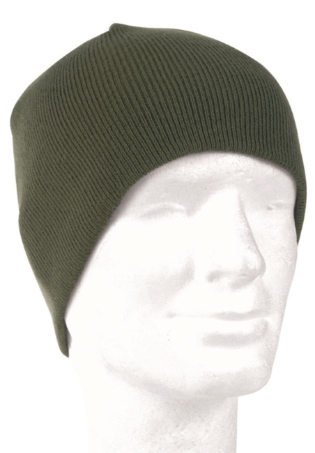 Mil-Tec Σκουφί Beanie Πλεκτό, Λαδί