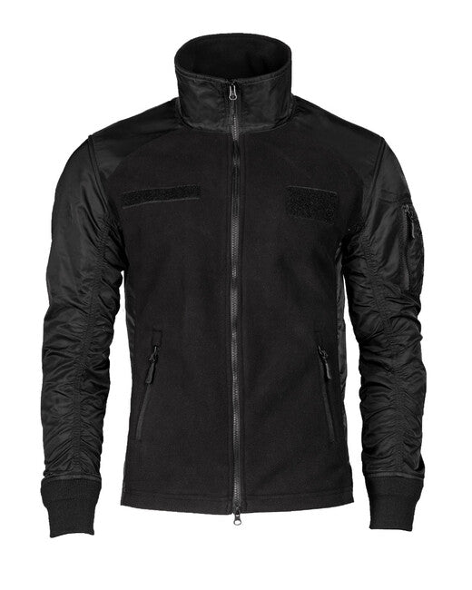 Mil-Tec USAF Μπουφάν Fleece, Μαύρο
