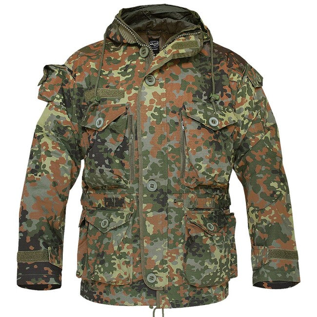 Mil-Tec LIGHT WEIGHT μπουφάν με κουκούλα, flecktarn