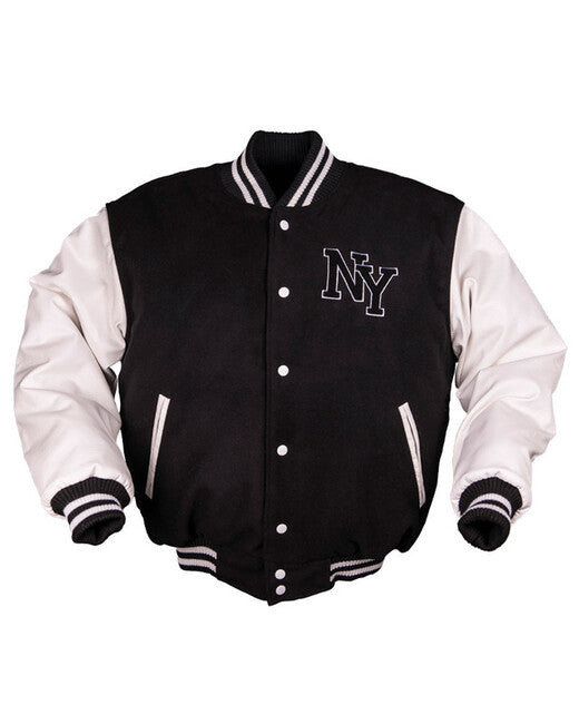 Mil-Tec NY BASEBALL μπουφάν, μαύρο/λευκό