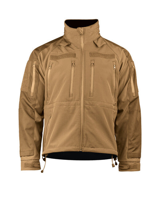 Mil-Tec SOFTSHELL PLUS μπουφάν, coyote brown