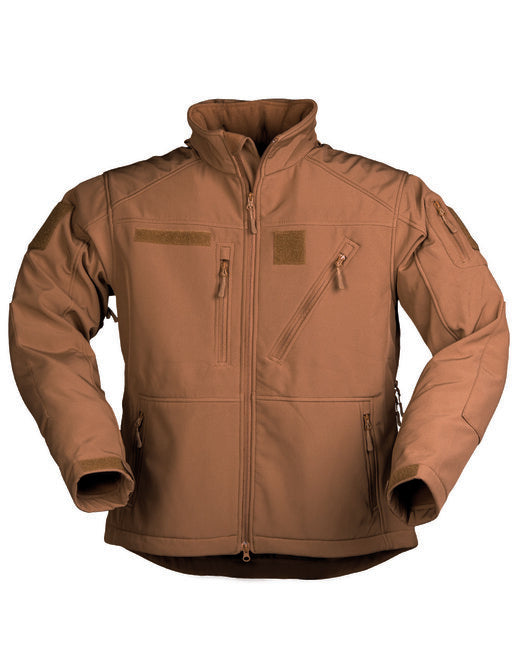 Mil-Tec SCU 14 Μπουφάν Softshell, Σκούρο Κοιότ